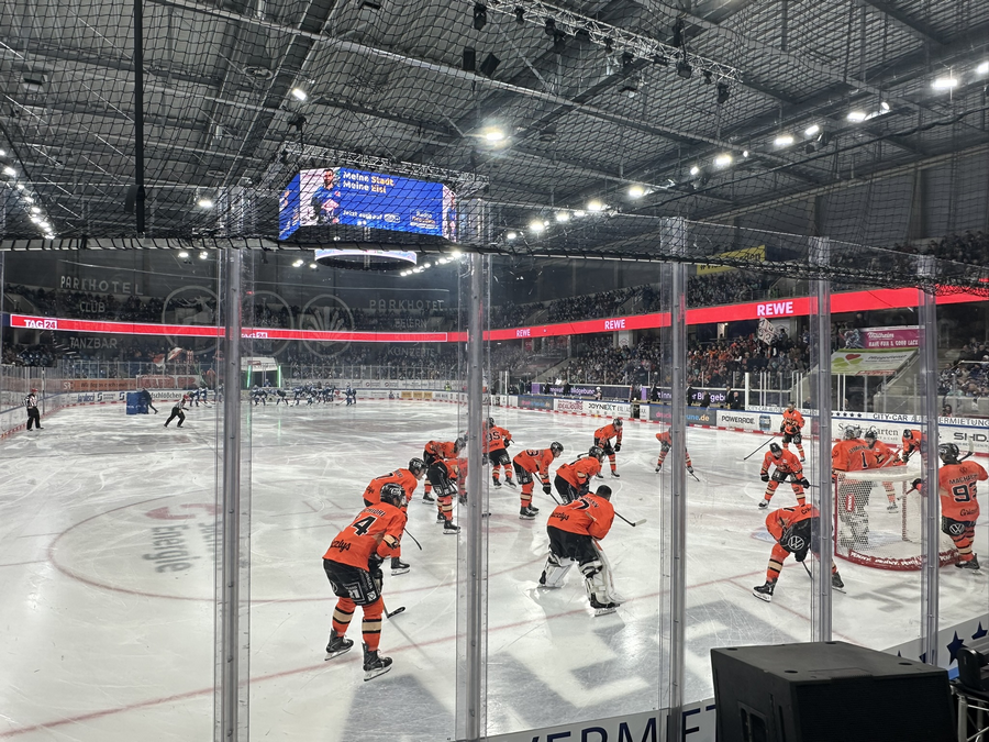 PENNY DEL / 21.Spieltag / Dresdner Eislöwen - Grizzlys Wolfsburg