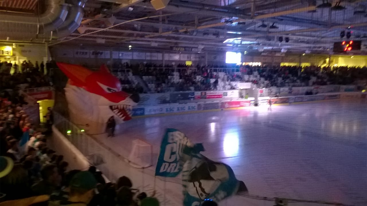 DEL2 / 11.Spieltag / Lausitzer Füchse - Dresdner Eislöwen