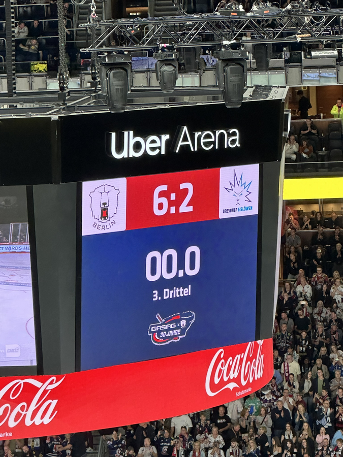 PENNY DEL / 1.Spieltag / Eisbären Berlin - Dresdner Eislöwen