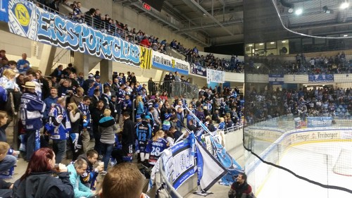 DEL2 / 30.Spieltag / Dresdner Eislöwen - SC Riessersee