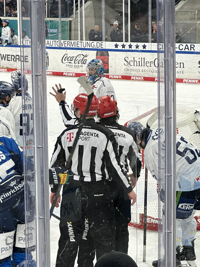 PENNY DEL / 13.Spieltag / Dresdner Eislöwen - Straubing Tigers