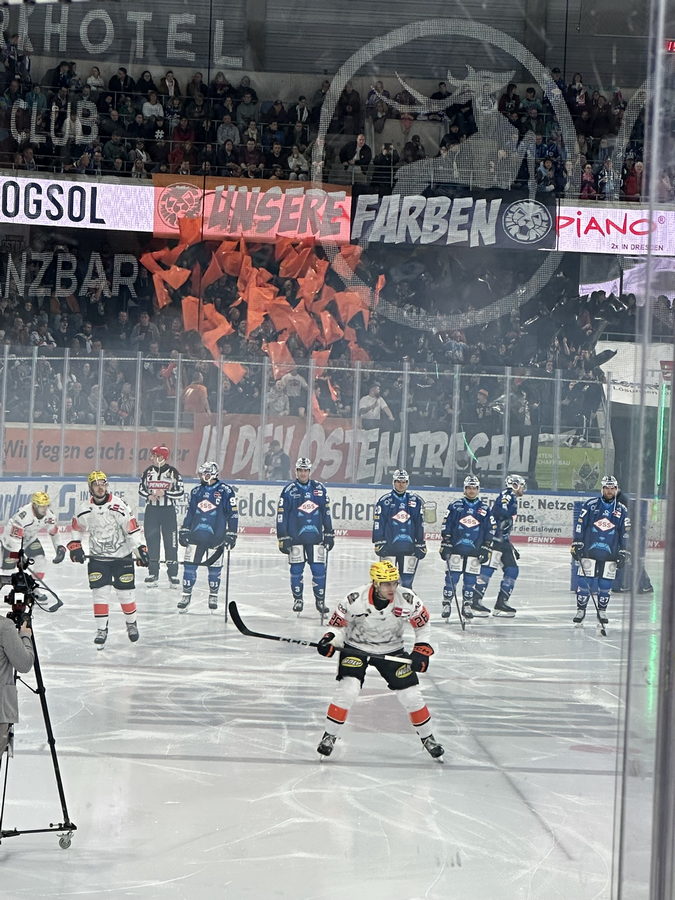 PENNY DEL / 16.Spieltag / Dresdner Eislöwen - Löwen Frankfurt