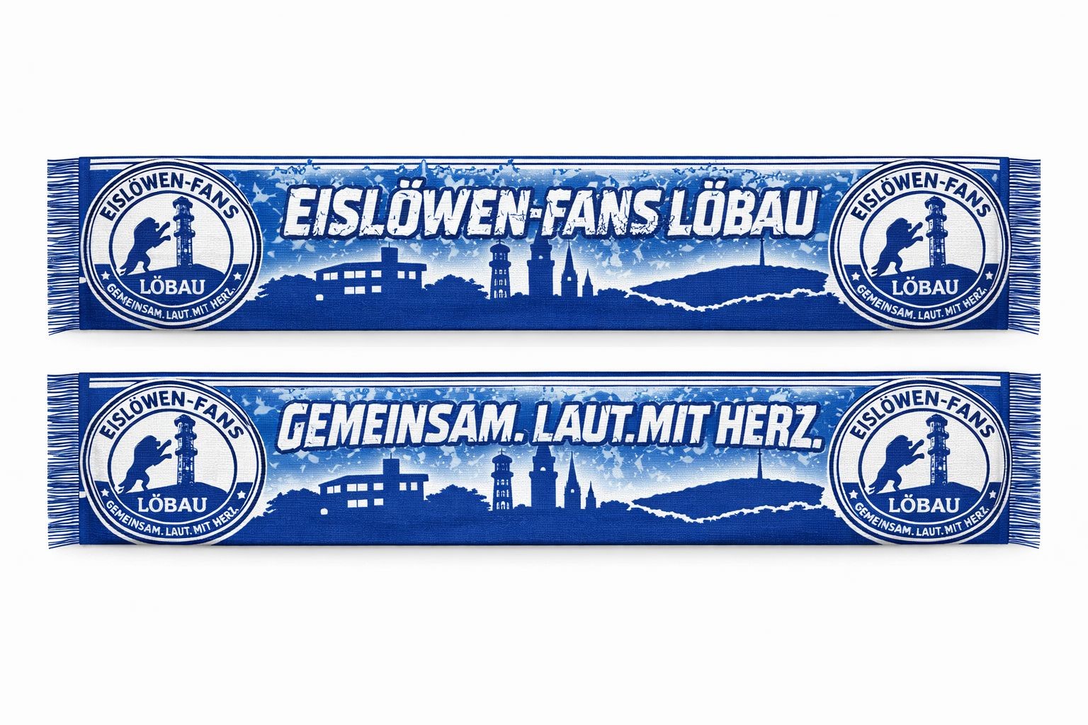 Fanclub-Seidenschal "Skyline Löbau"